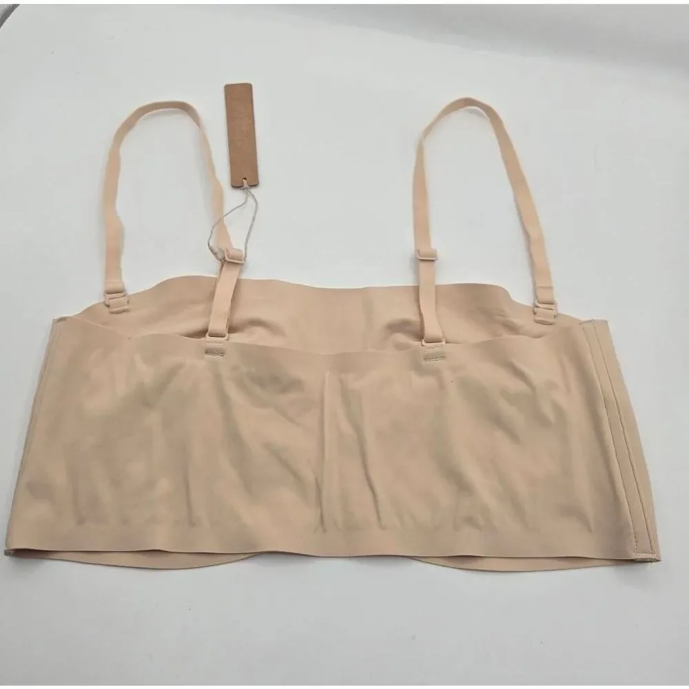 Skims Bandeau Bra Size XL Color Nude NWT - Picture 3 of 5